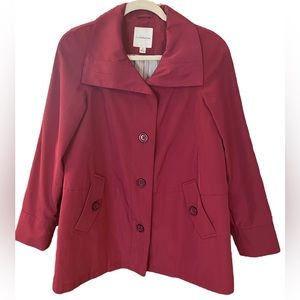 CROFT & BARROW - Trench Sz Small (oversized)